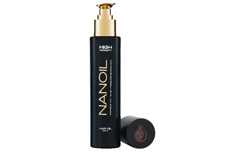 Nanoil Hårolje -Produktet vil regenerere skadet hår